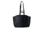 Lucky Bees Isla Mini v2 Bolso de Hombro Negro Cuero de Polivinilo Elegante Sofisticado para Mujer